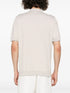 fine-ribbed polo shirt